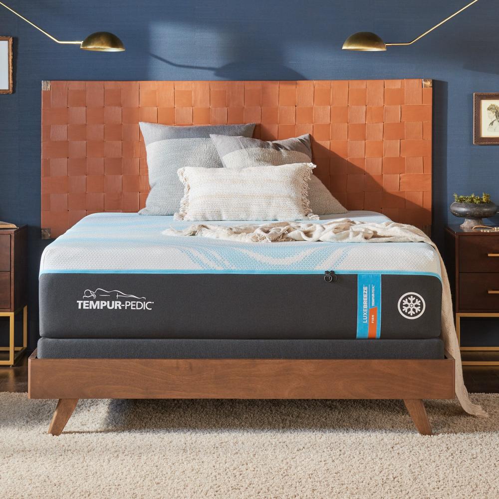 TemperLuxe Breeze Firm Mattress, front View