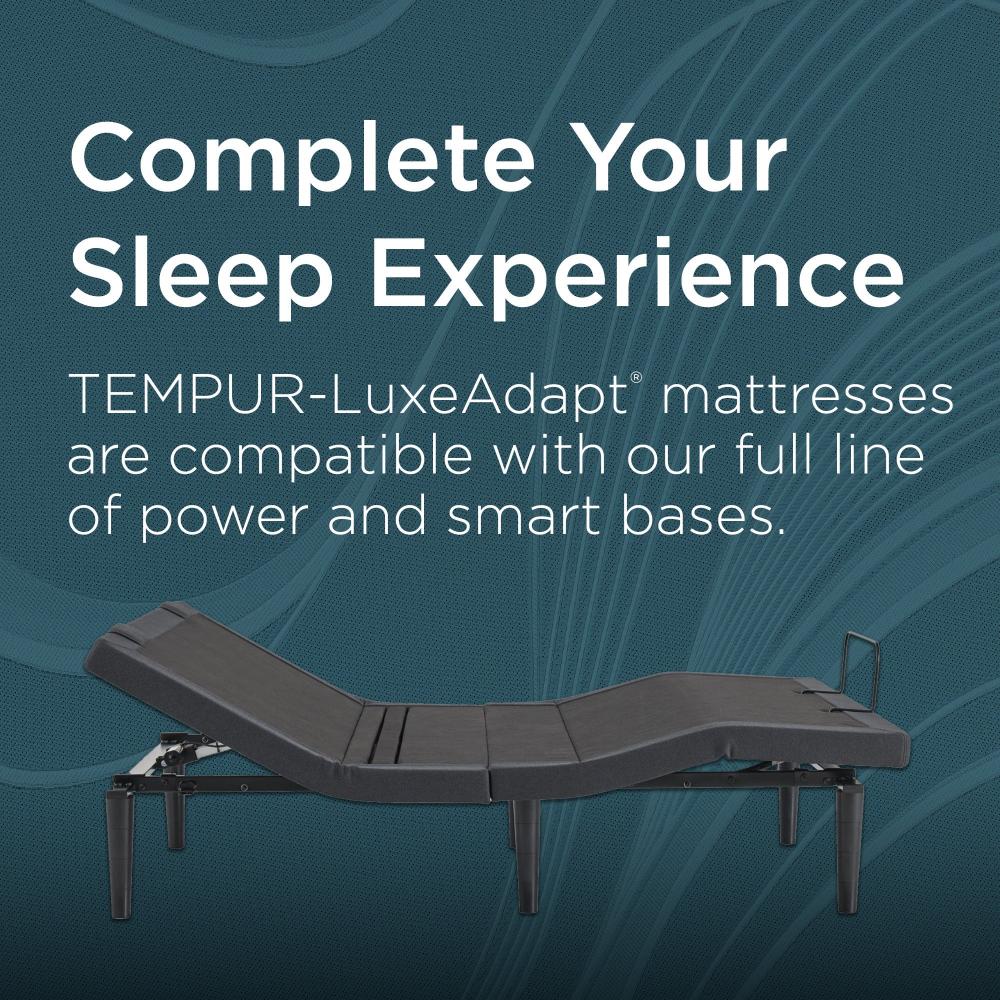 Tempur-Pedic, adjustable base compatible Graphic