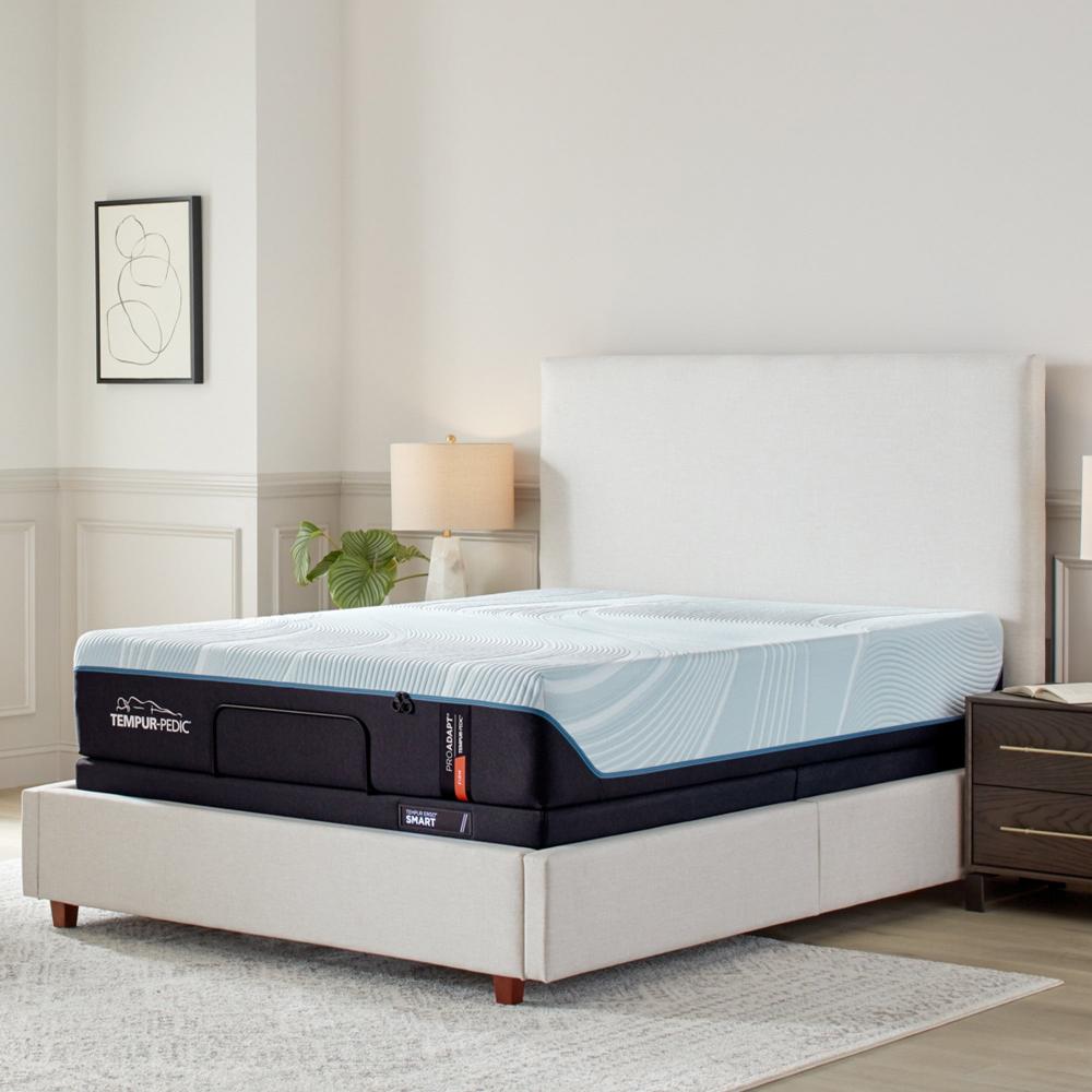 Tempur ProAdapt Firm Mattress, angle view, room