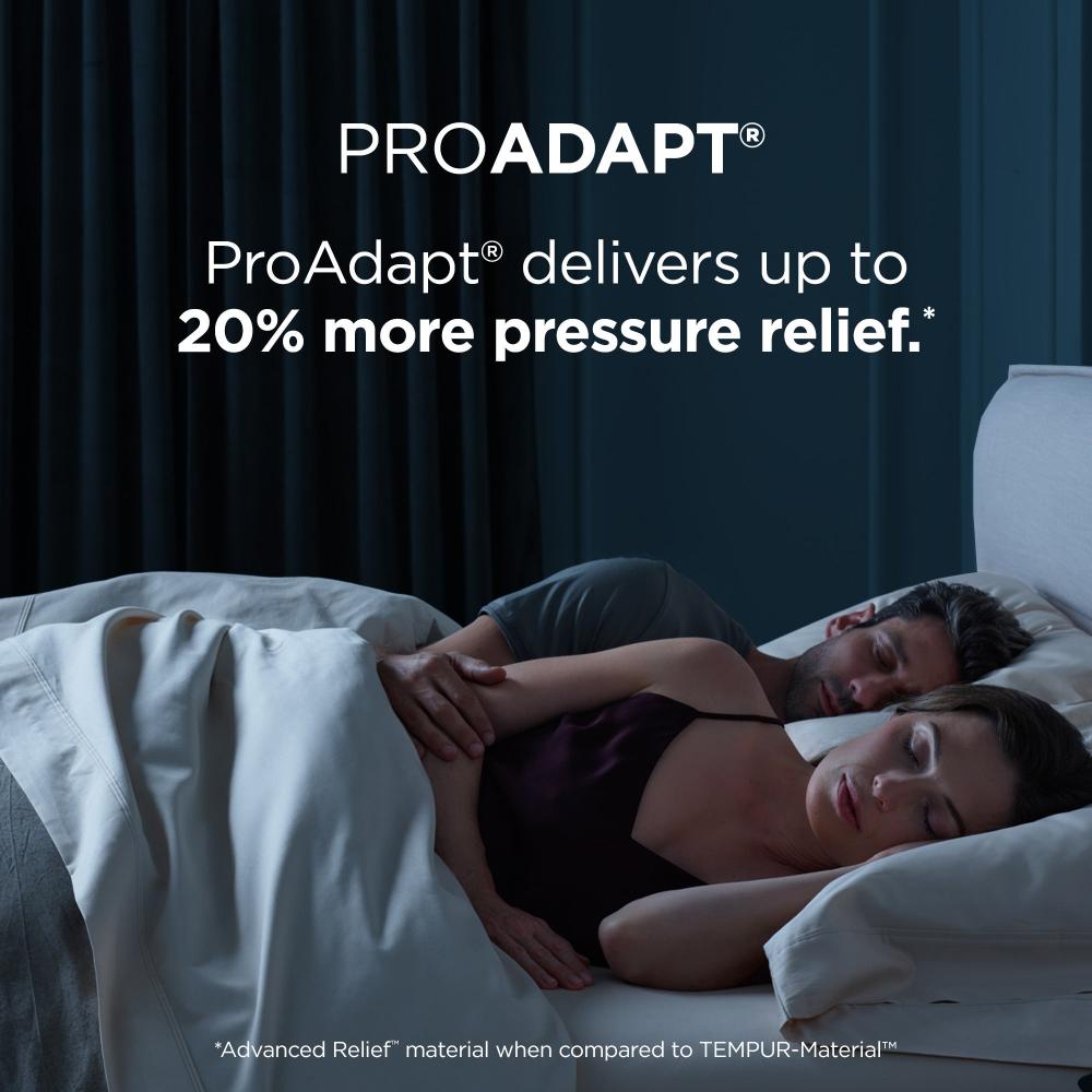 Tempur ProAdapt Firm Mattress, pressure relief details