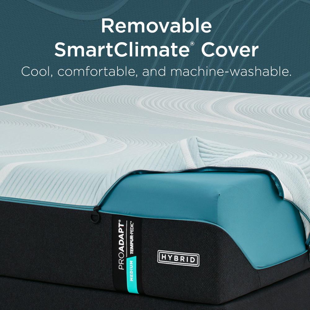 Tempur ProAdapt Medium Hybrid Mattress, cool climate cover