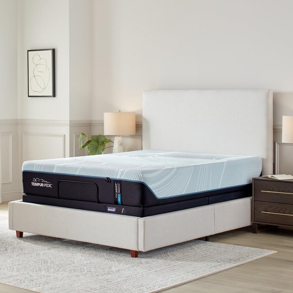 Tempur ProAdapt Soft Mattress, room view, angle view