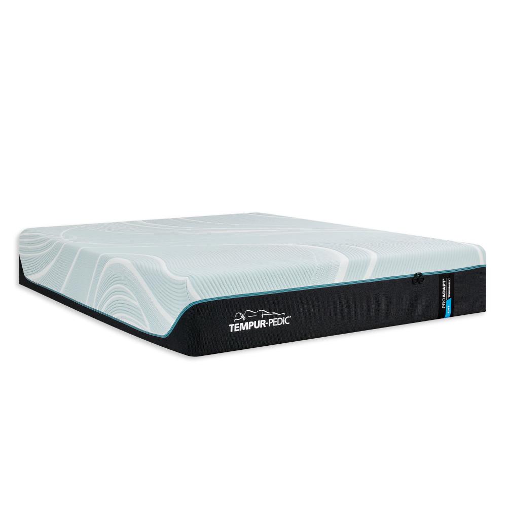 Tempur ProAdapt Soft Mattress, angle view