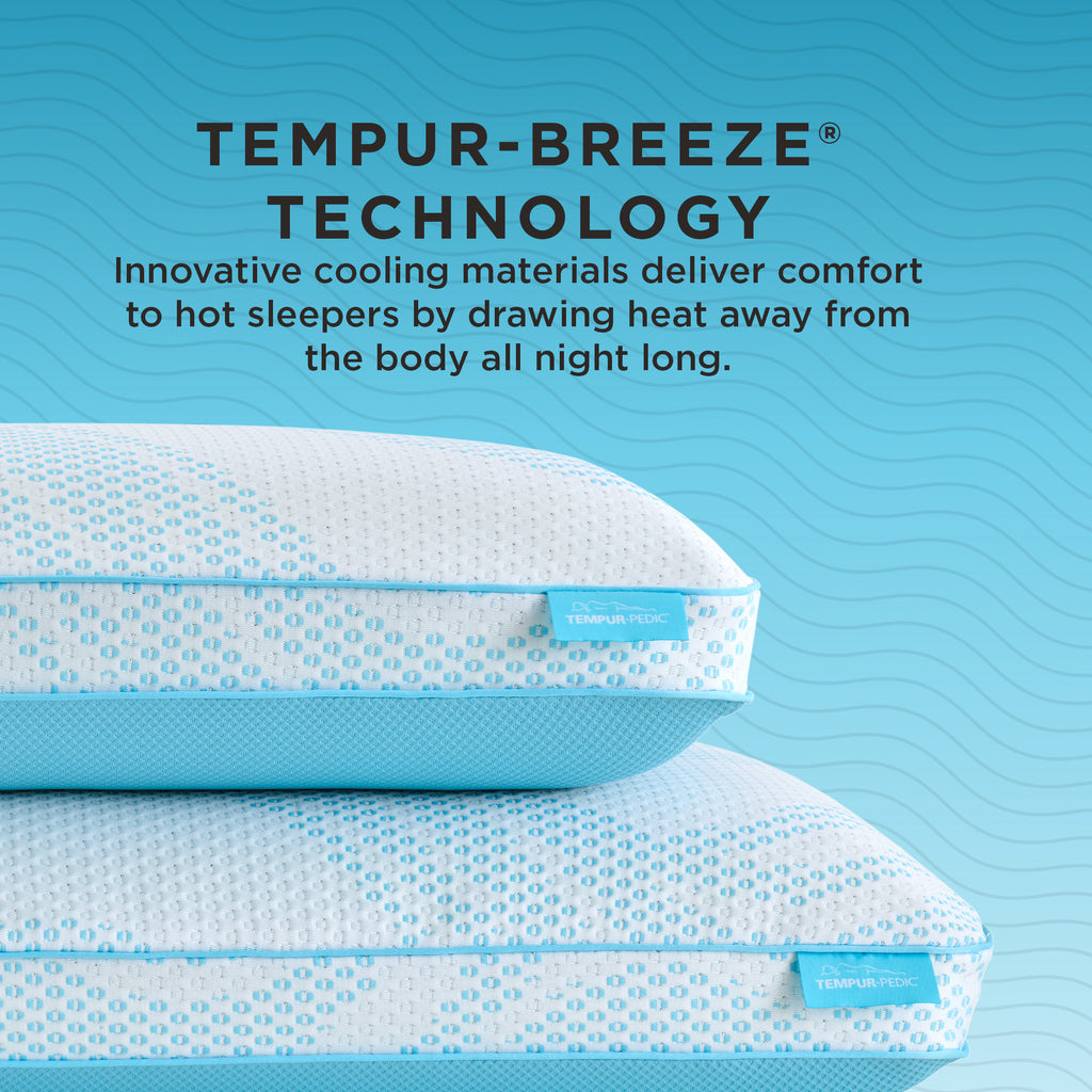 Tempur Breeze ProHi Pillow technology