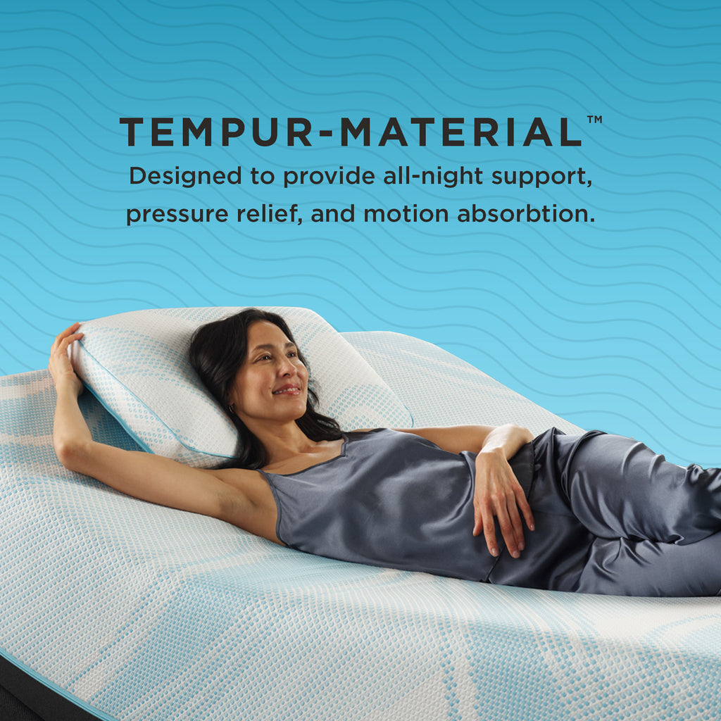 Tempur Breeze ProHi Pillow designed for all-night support