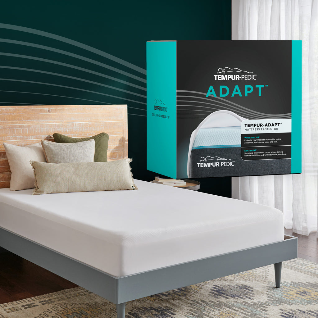 Tempur-Adapt Mattress Protector, bed view