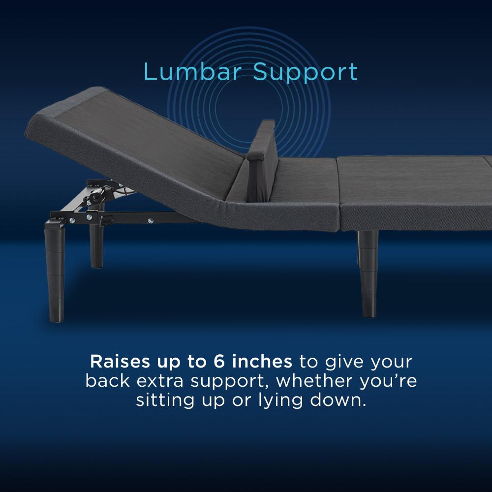 TEMPUR-Ergo® Power Base, lumbar support