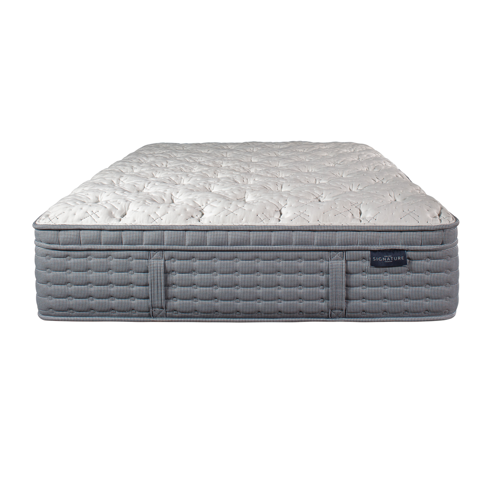 Front view of the Skylar Eurotop Plush mattress by King Koil