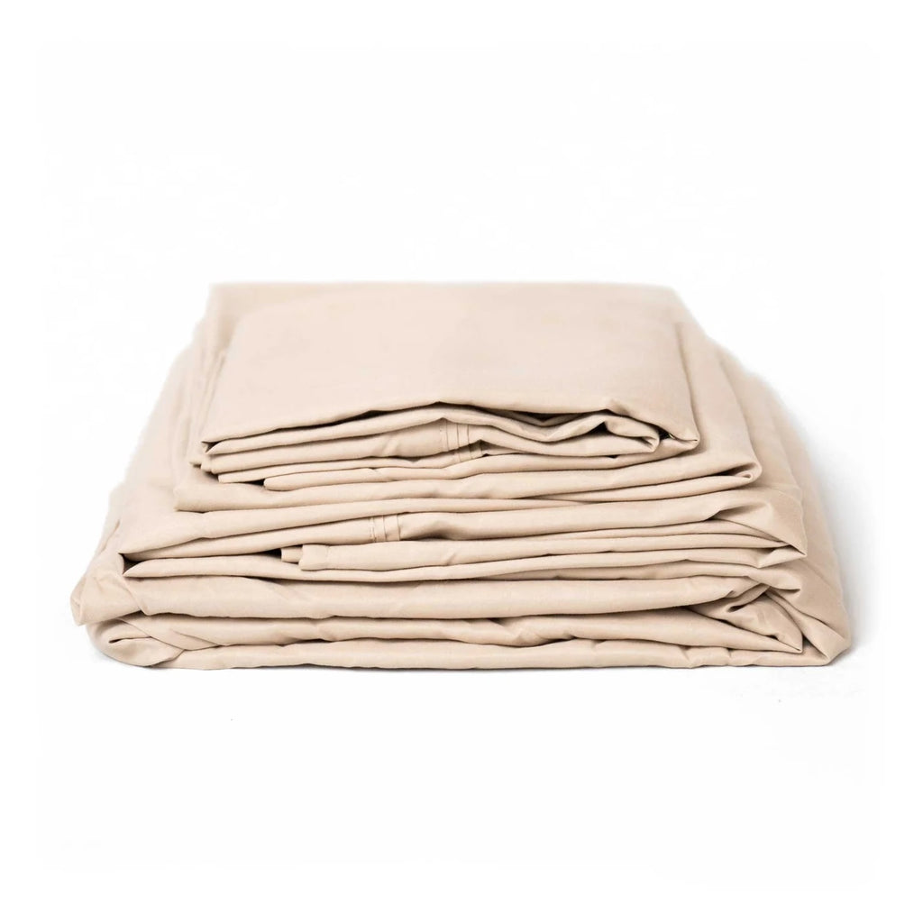 Thread Microfiber Sheets in khaki color, sold at Fosters Mattress