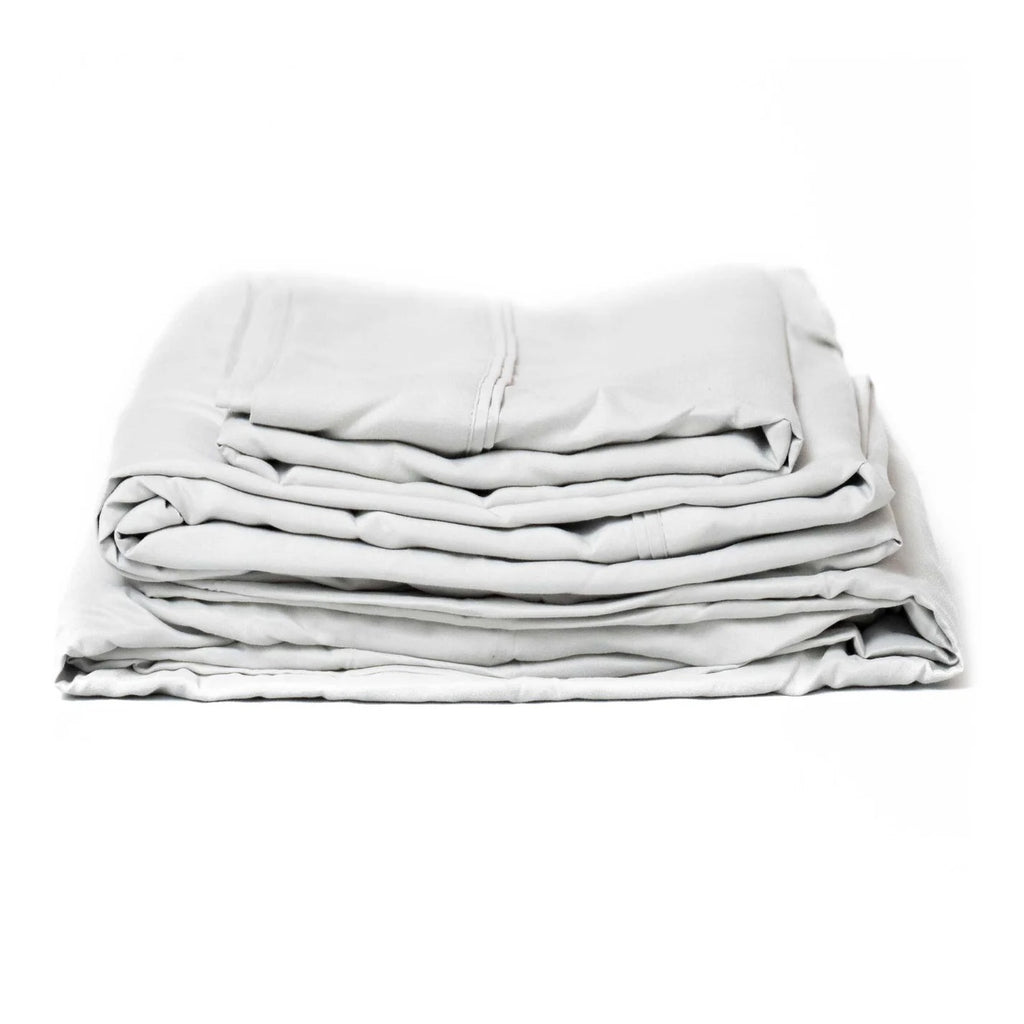 Thread Microfiber Sheets in pewter color, sold at Fosters Mattress